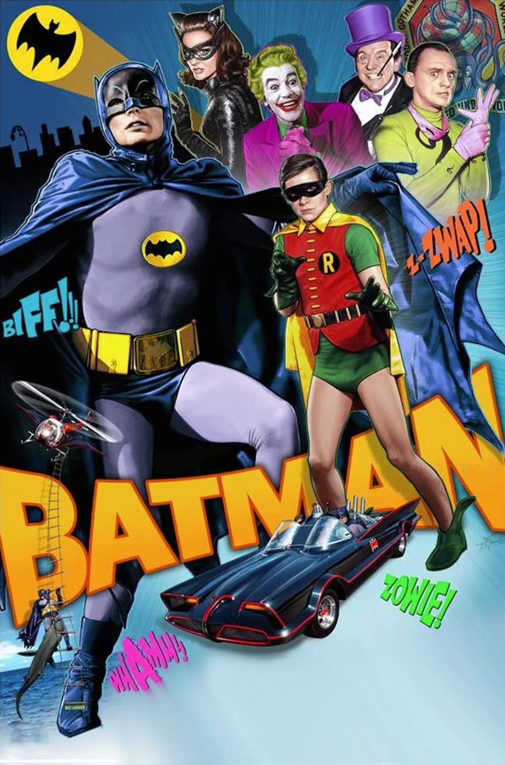 Television poster for Batman released in 1966